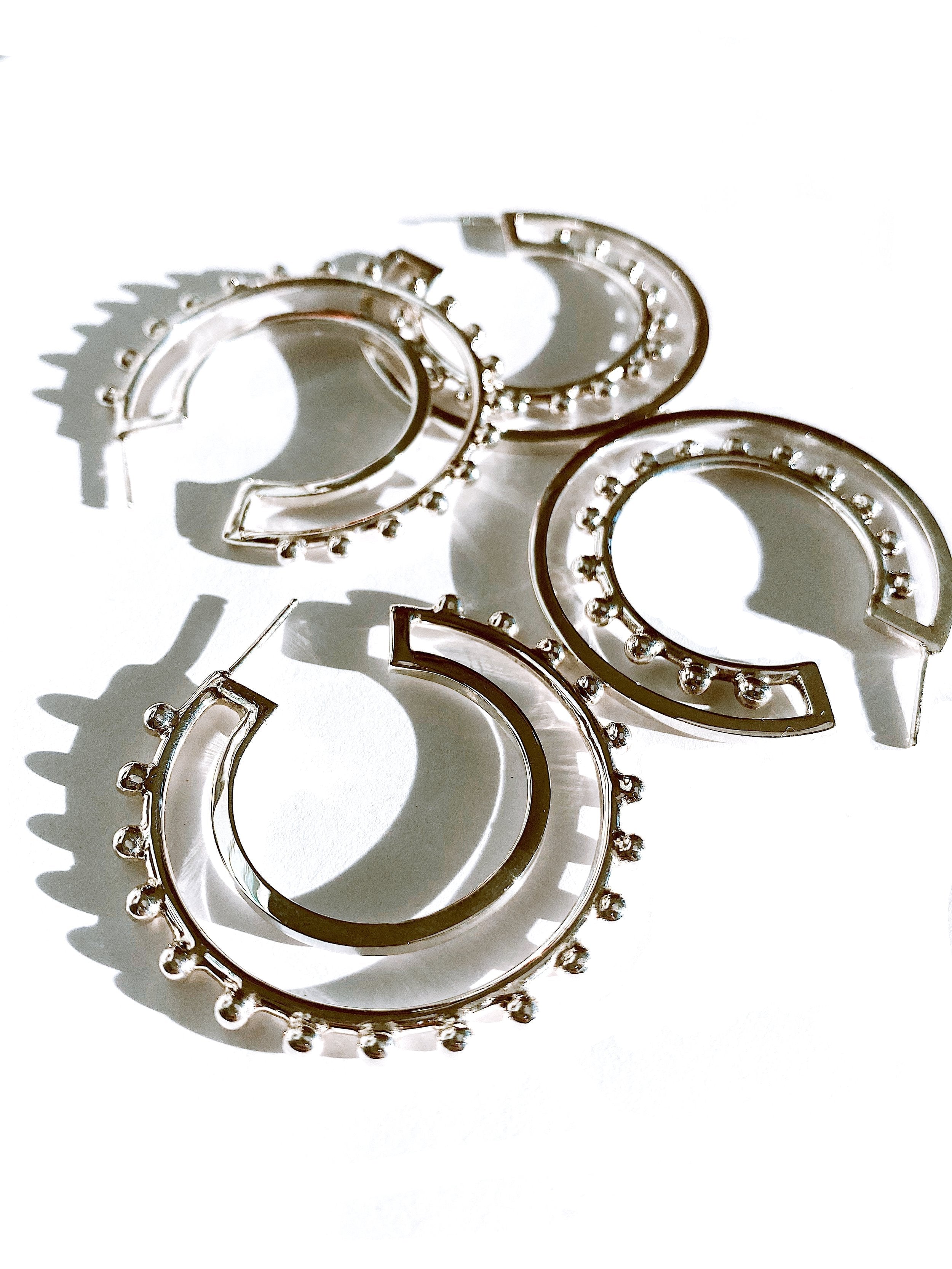 Solara Earrings - Silver