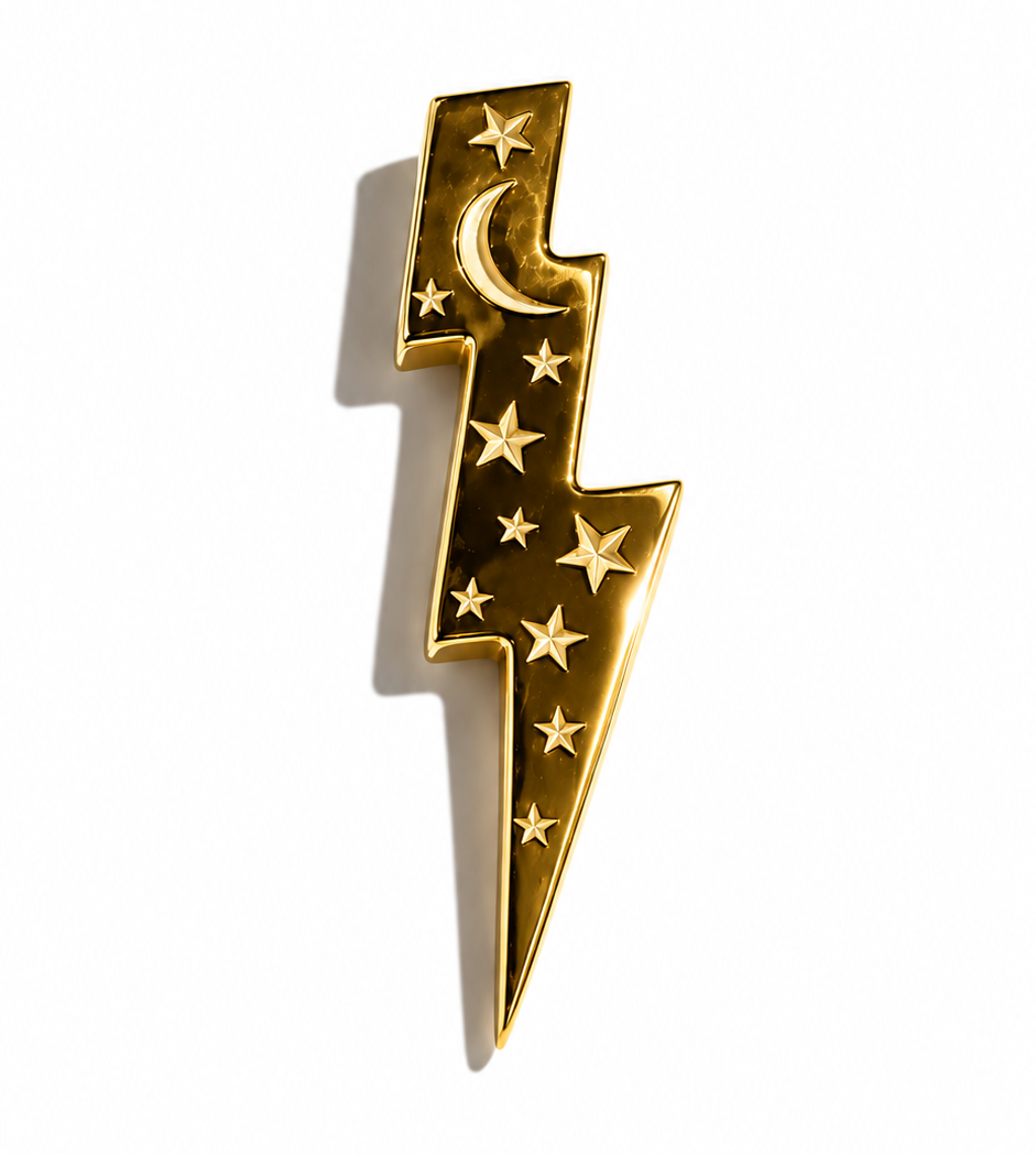 Lightning Bolt Pendant *preorder*