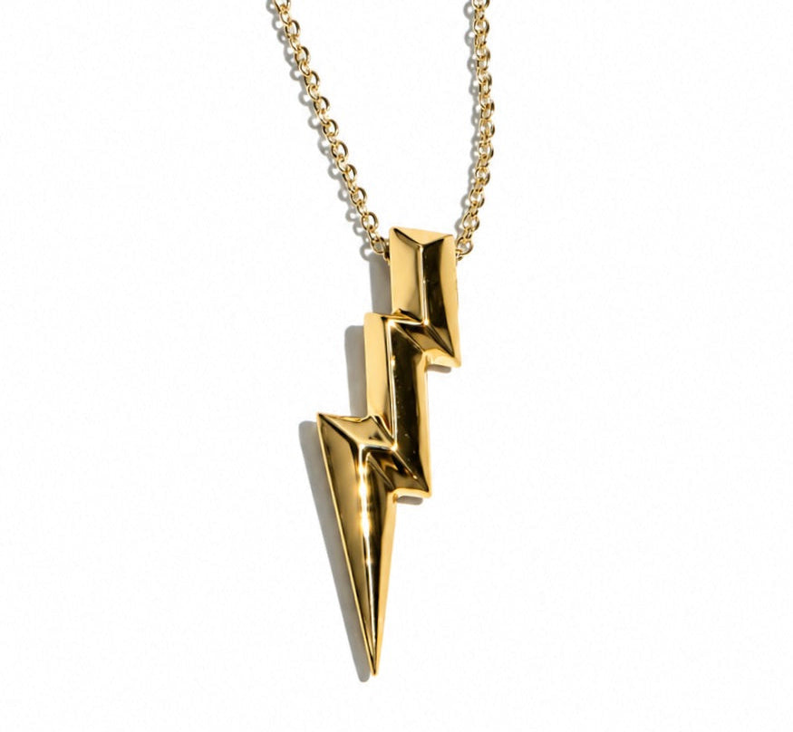 Lightning Bolt Pendant *preorder*