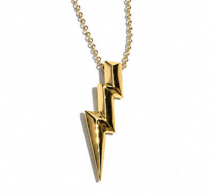 Lightning Bolt Pendant *preorder*