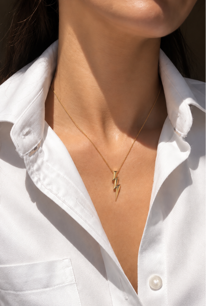 Lightning Bolt Pendant *preorder*