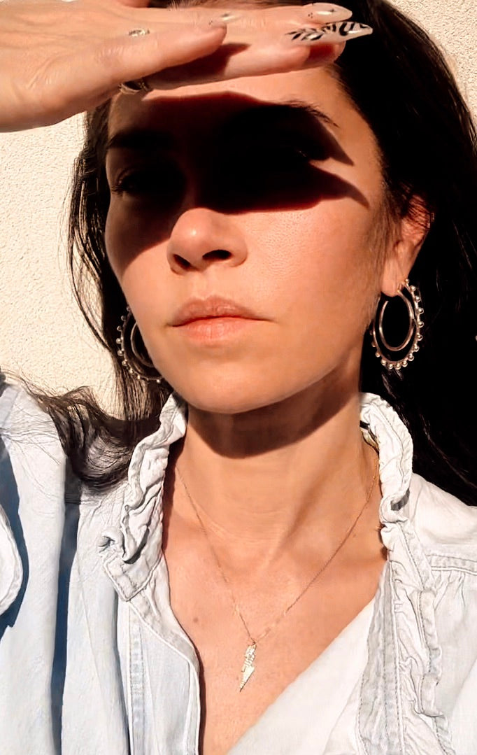 Solara Earrings - Silver