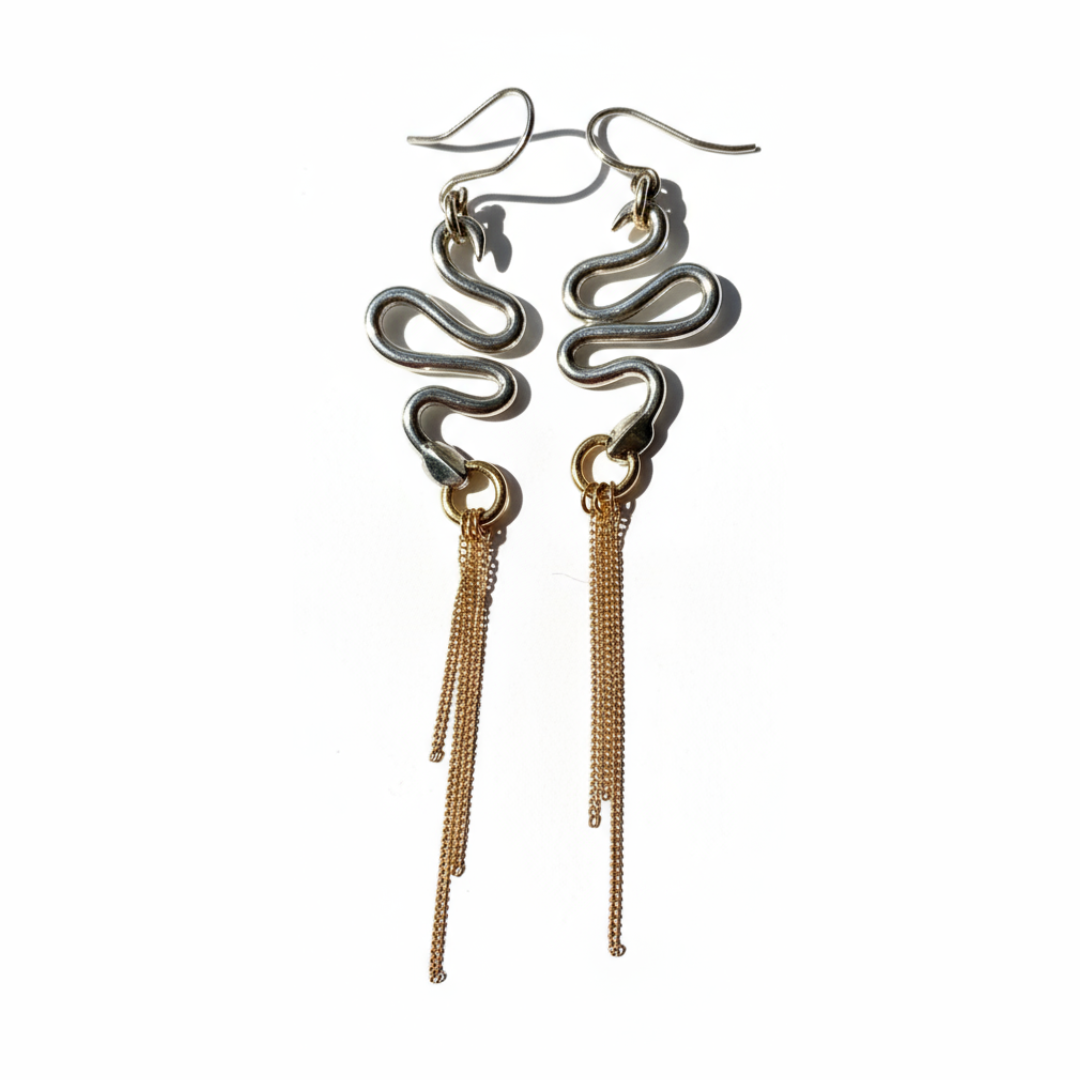 Serpentine Earrings